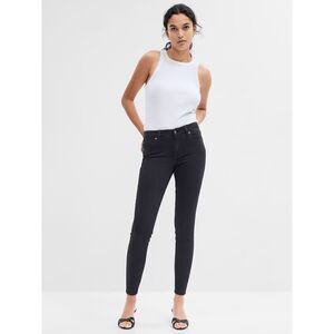 Gap true skinny black jeans